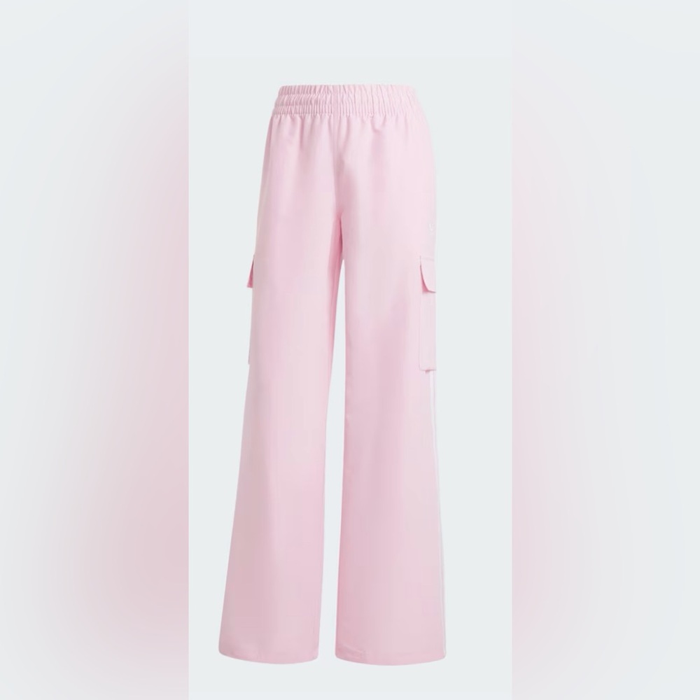 Adidas Women’s Pink Joggers with cargo pockets